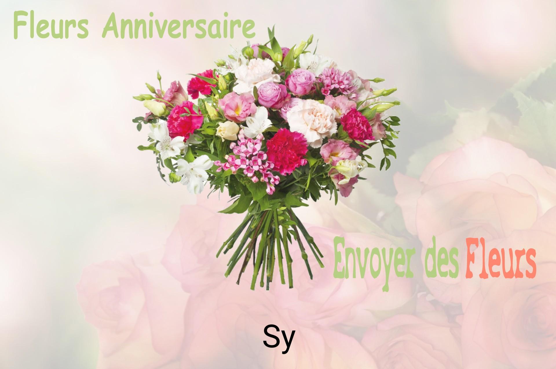 Bouquet de fleurs d’anniversaire livré à Sy